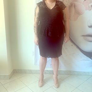 Lacy Black ASOS Dress